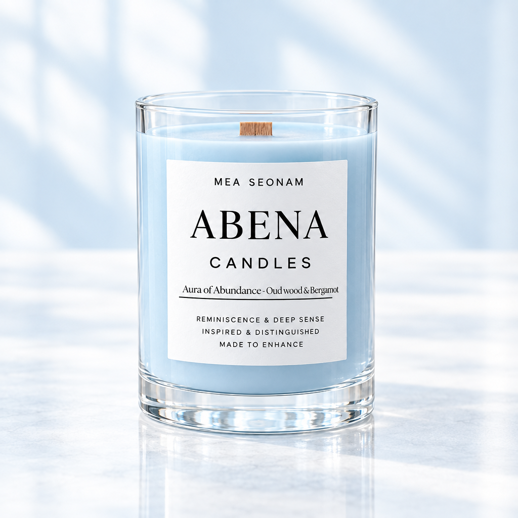 Aura of Abundance - Blue Candle Duo - 2 x 300 ml