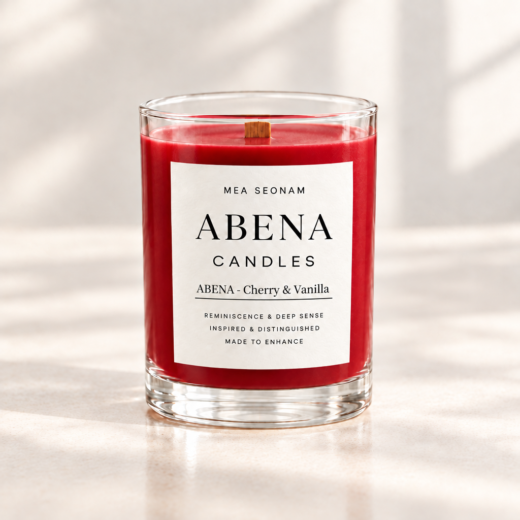 ABENA - Red Candle Duo - 2 x 300 ml